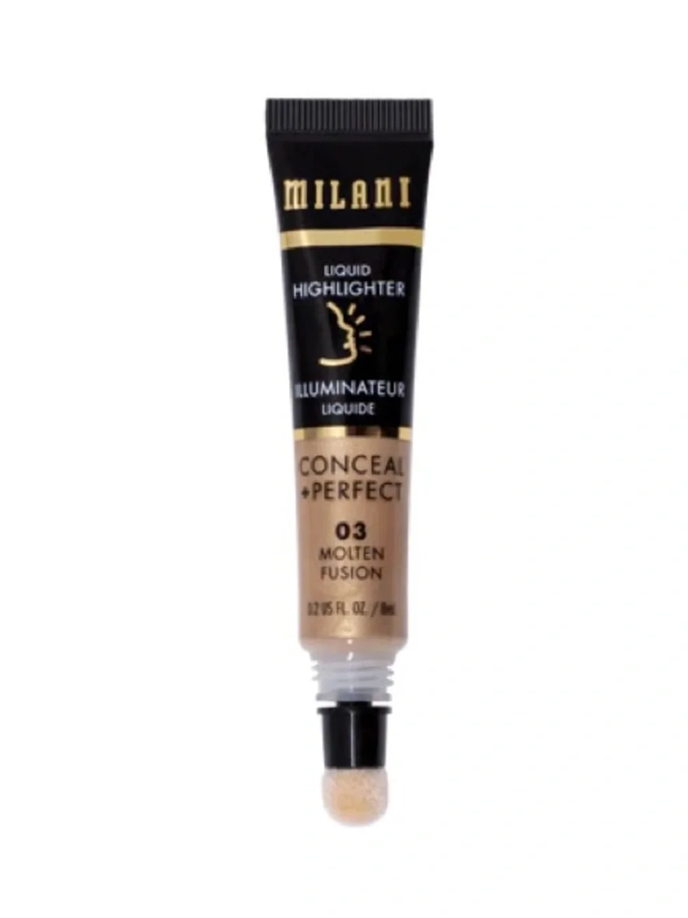 Milani Conceal + Perfect Liquid Highlighter - Molten, NEW